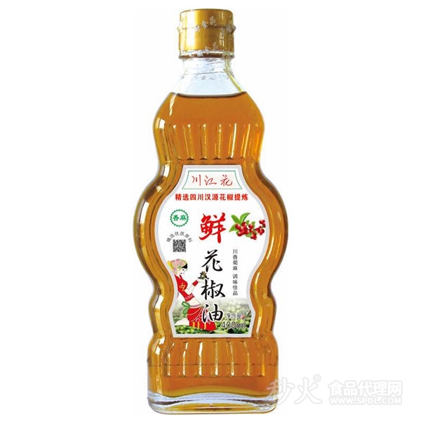 川江花鲜花椒油400ml