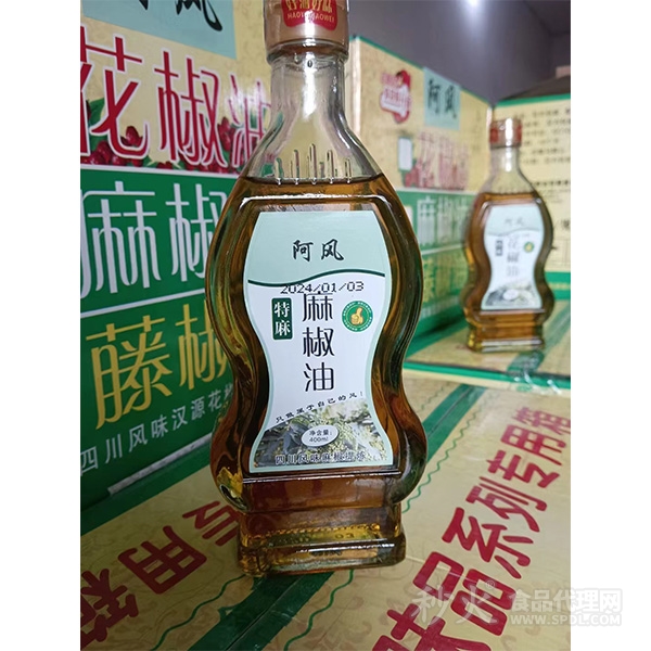 阿风麻椒油400ml