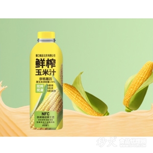 鲜榨玉米汁谷物饮料1L