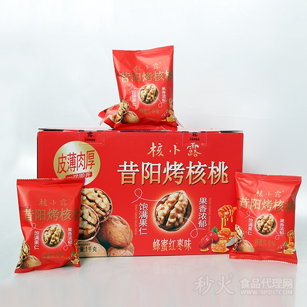 核小露蜂蜜红枣味昔阳烤核桃1kg