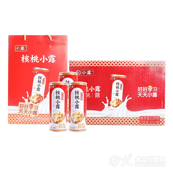 核桃小露植物蛋白饮料礼盒装