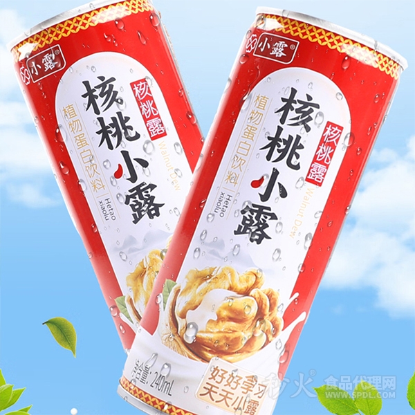 核桃小露植物蛋白饮料240ml