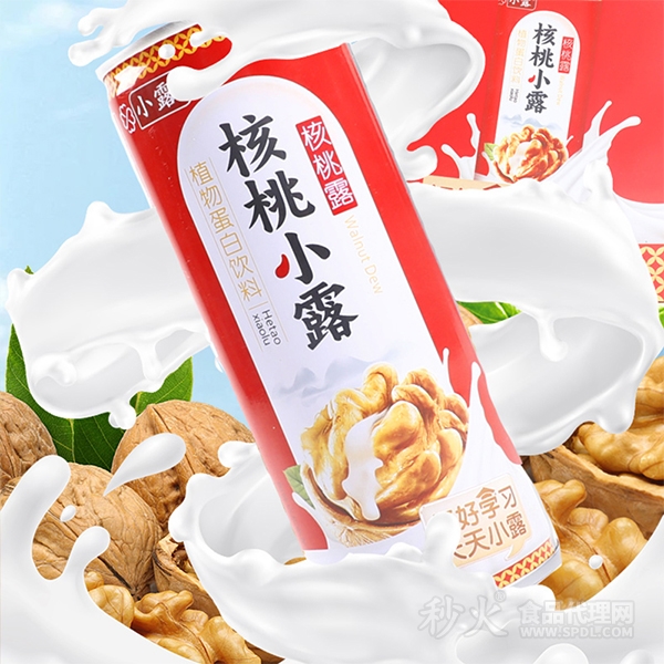 核桃小露植物蛋白饮料240ml