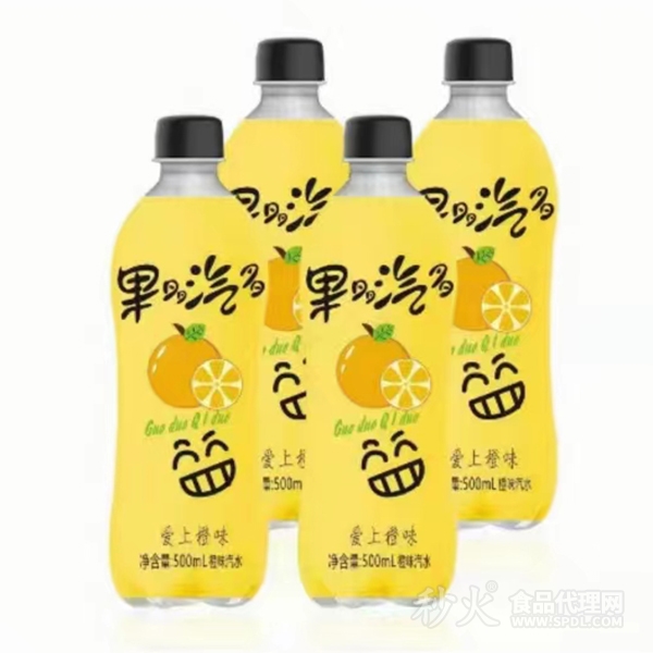 果多汽多愛上橙味500ml