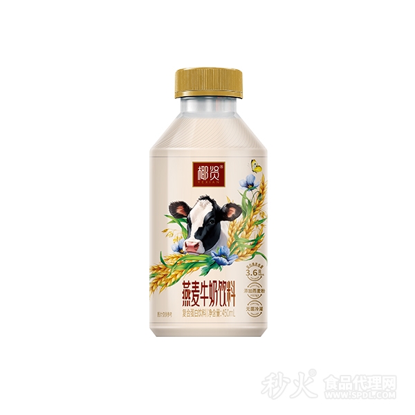 椰贤燕麦牛奶复合蛋白饮料450ml