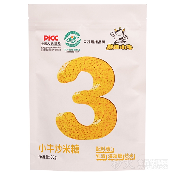 暴走小牛小牛炒米糖80g