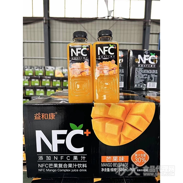 益和康NFC芒果复合果汁饮料500mlx15瓶