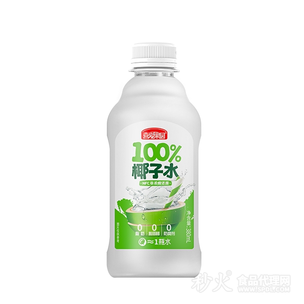 喜愛果園椰子水380ml