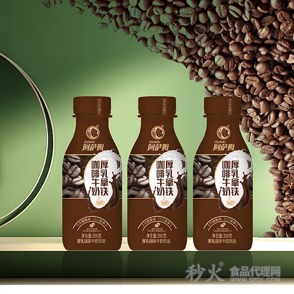 阿萨姆厚乳拿铁咖啡牛奶350g