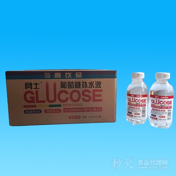 今喜饮品蜜桃味葡萄糖补水液450mlx15瓶