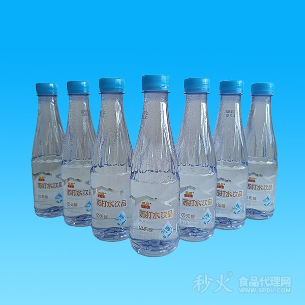 格格美原味苏打水饮品388ml