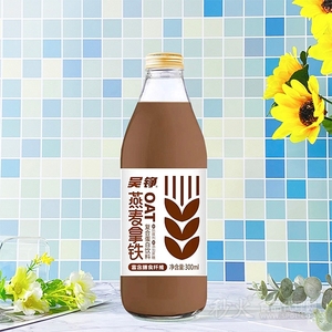 吴铮燕麦拿铁复合蛋白饮料300ml