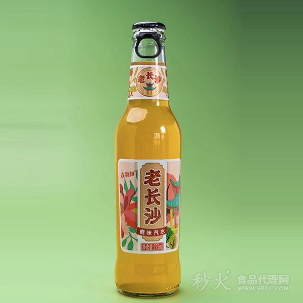 淼语林老长沙橙味汽水275ml