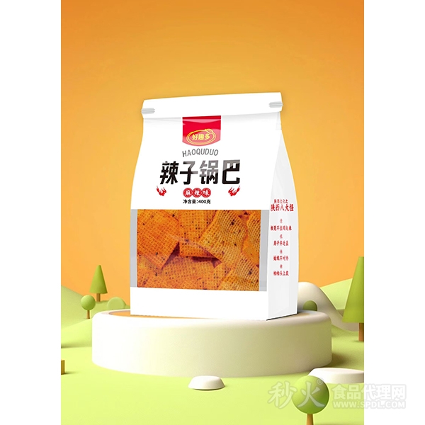 好趣多辣子锅巴麻辣味400g