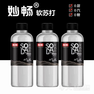 妙暢軟蘇打水飲品590ml