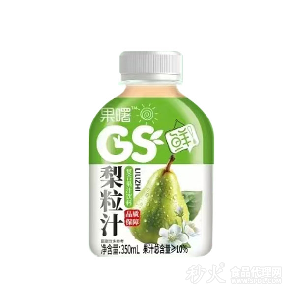 果曙梨粒汁复合果汁饮料350ml