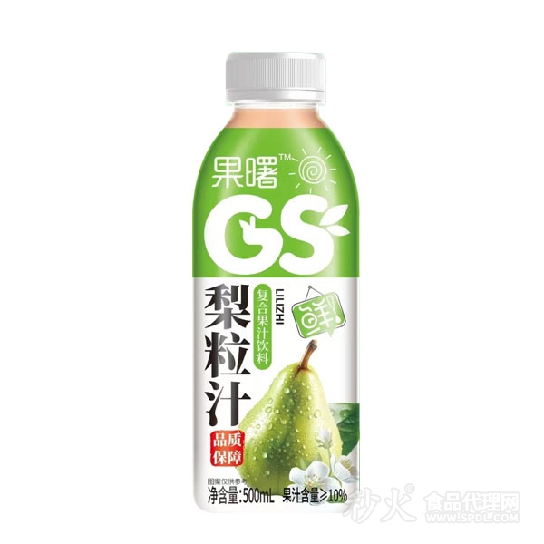 果曙梨粒汁复合果汁饮料500ml