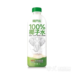 椰开心椰子水1L