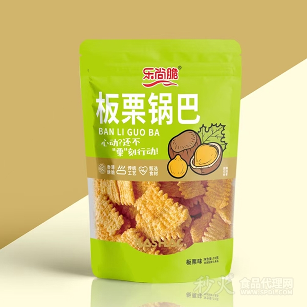 乐尚脆板栗锅巴70g