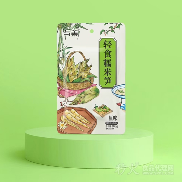 與美輕食糯米筍原味100g