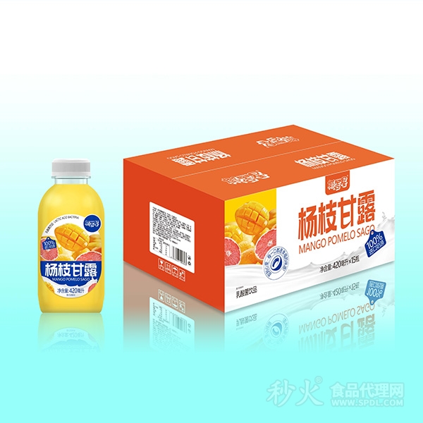 椰吉星杨枝甘露礼盒装420ml×15瓶/箱