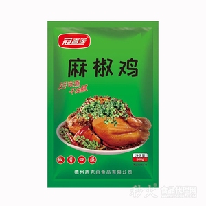 冠香莲麻椒鸡500g