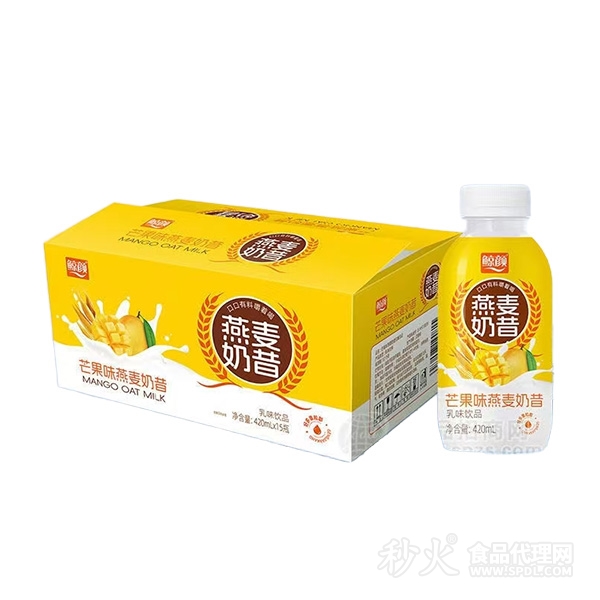 芒果味燕麦奶昔礼盒装420ml×15瓶