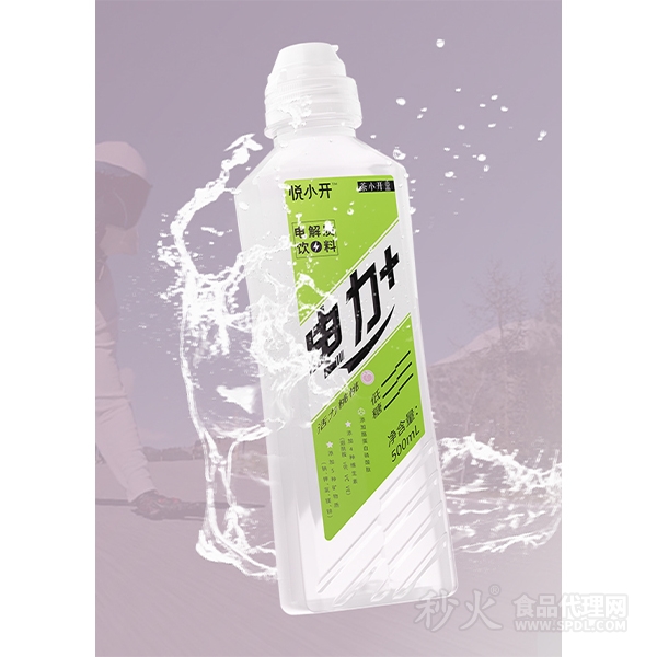 悅小開(kāi)電解質(zhì)飲料活力桃桃500ml