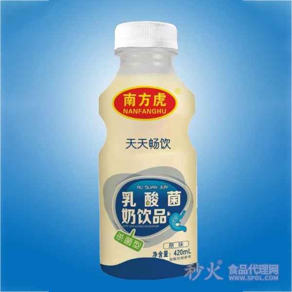 南方虎乳酸菌奶饮品原味420ml