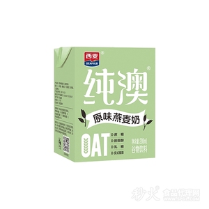 纯澳身轻如燕原味燕麦奶200ml