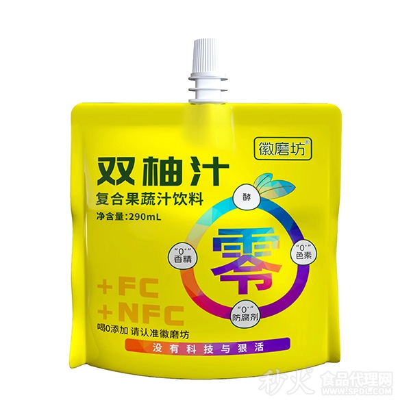 徽磨坊雙柚汁復合果蔬汁飲料290ml