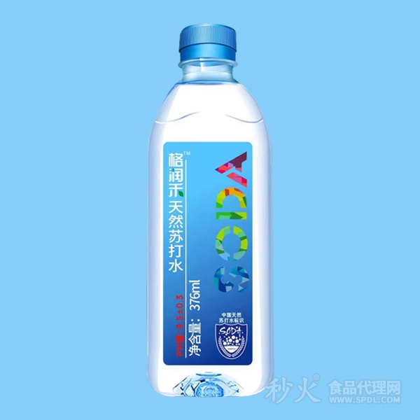 格润禾天然苏打水饮品376ml