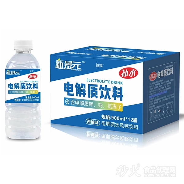 新景元電解質飲料900ml×12瓶/箱