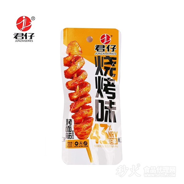 君仔燒烤味烤面筋25g