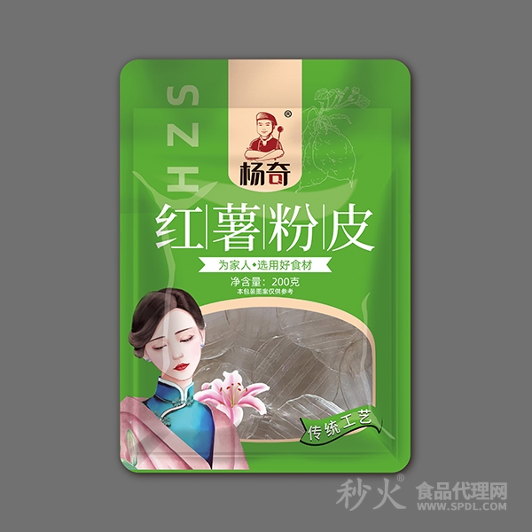 杨奇红薯粉皮200g
