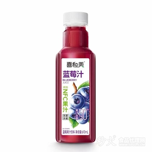 喜和美藍莓汁610ml