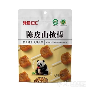 豫园红汇108g陈皮山楂棒