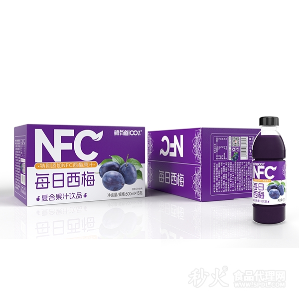 鮮有道每日西梅復(fù)合果汁飲品600mlx15瓶