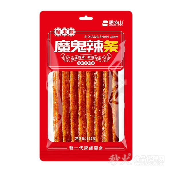 思乡山魔鬼辣条125g