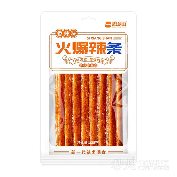 思乡山火爆辣条125g