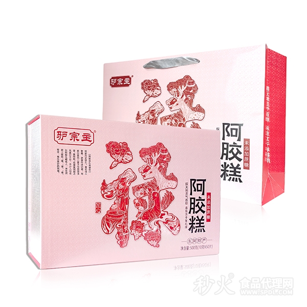 驢宗主阿膠糕禮盒500g