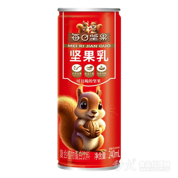 百仕露每日坚果坚果乳240ml