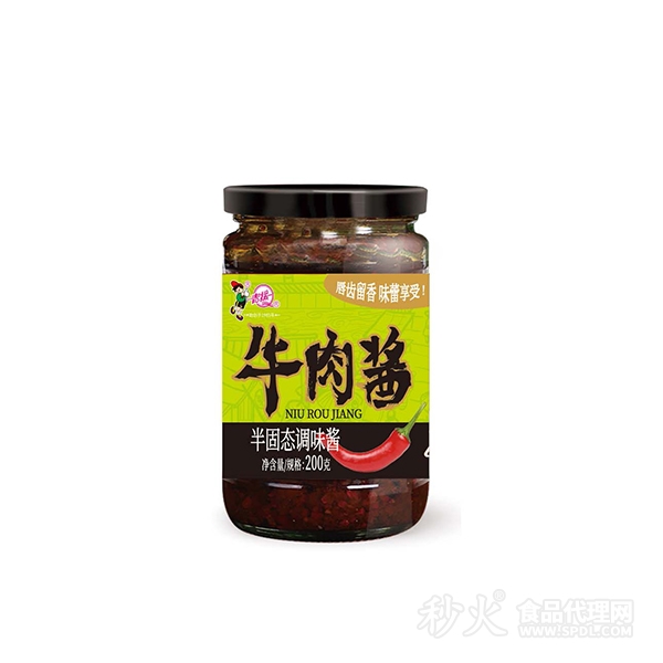 青援原味牛肉酱200g