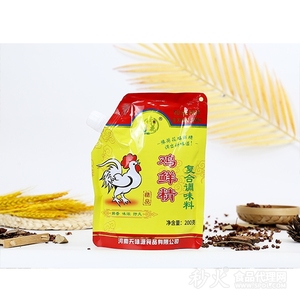 豫荷花鸡鲜精复合调味料200g