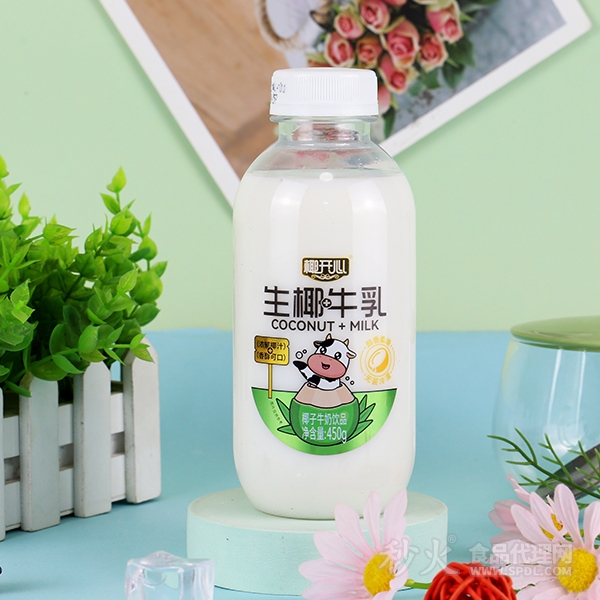 椰开心生椰牛乳椰子牛奶饮品450g