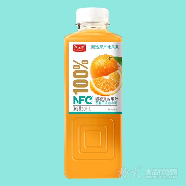 万洋湖NFC甜橙汁500ml