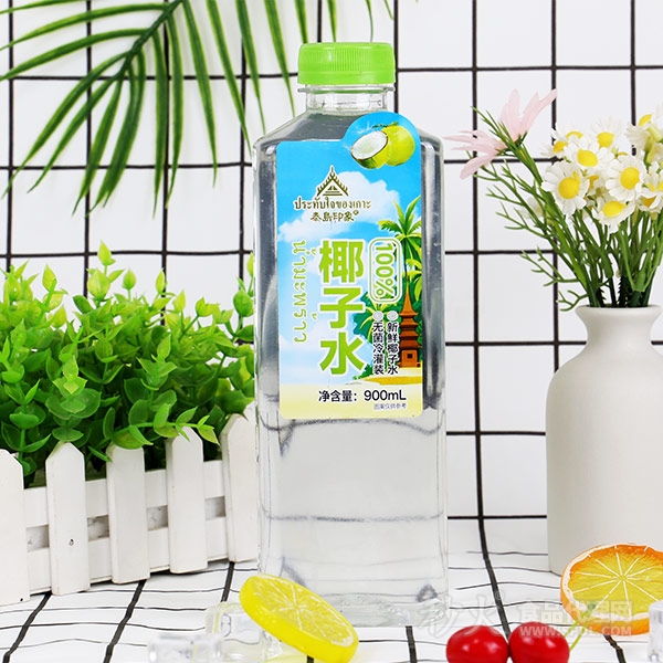 泰岛印象100%椰子水900ml