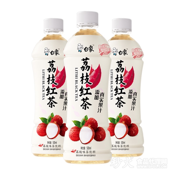 白象荔枝红茶饮料500ml