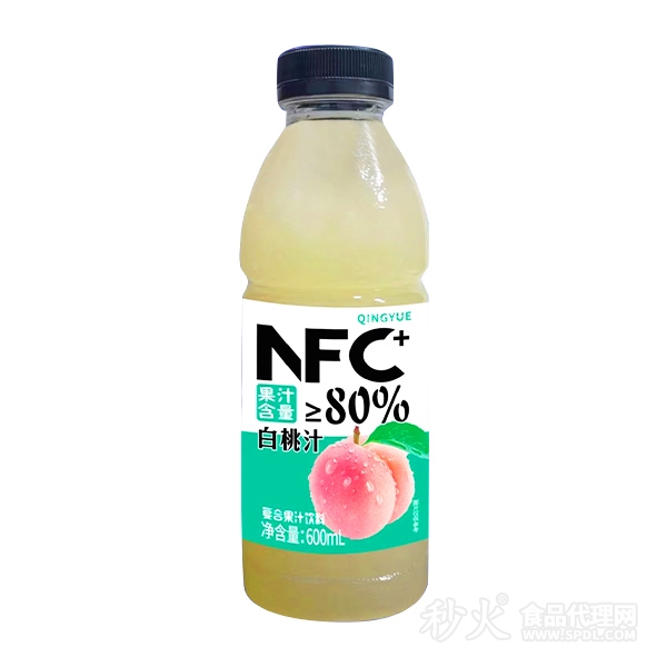 轻悦NFC白桃汁复合果汁饮料600ml