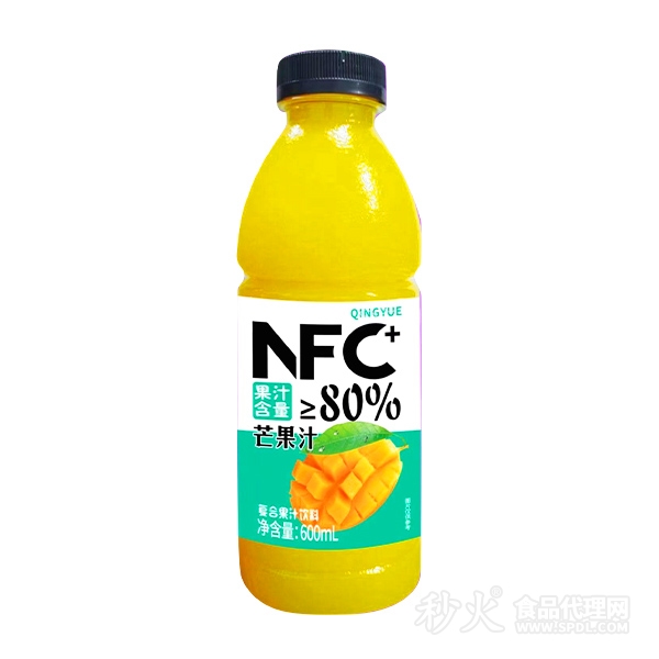 轻悦NFC芒果汁复合果汁饮料600ml